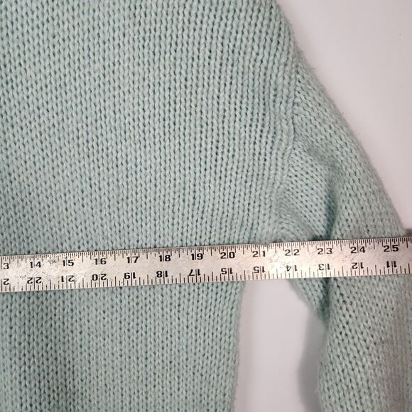 French Connection Sweater Womens Sz XS Mohair Blend Knitted Boho Feminine Modest - Picture 10 of 11